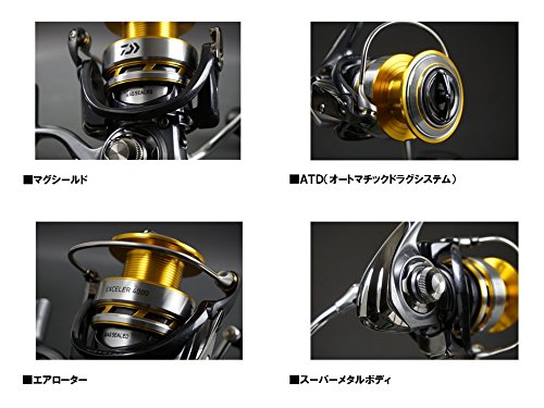 ダイワ(Daiwa) スピニングリール 17エクセラー 3500H