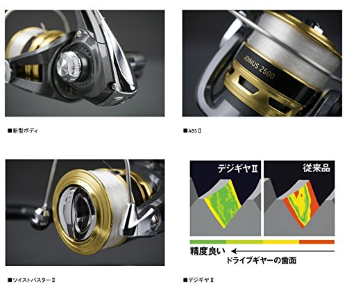 ダイワ(Daiwa) スピニングリール 16 ジョイナス 5000 糸付 6号-250m