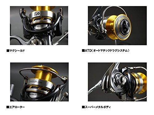 ダイワ(Daiwa) スピニングリール 17エクセラー 3012H (3000サイズ)