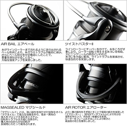 ダイワ(Daiwa) スピニングリール 4000 カルディア(2018) LT4000-CXH