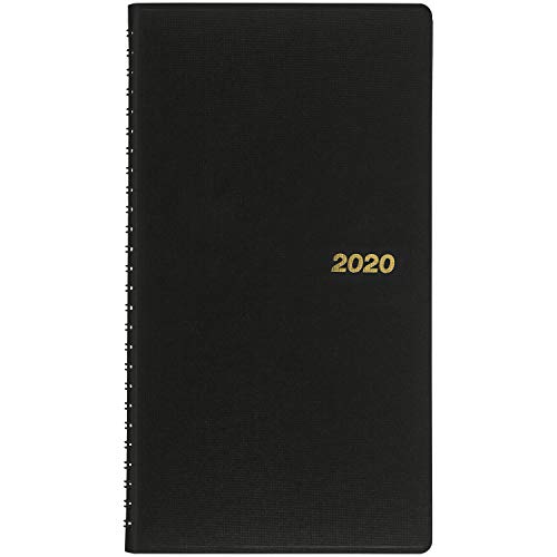 マルマン 手帳 2020年 スマート ウィークリー ブラック 縦型 582-20 2020年 1月始まり