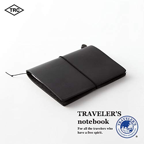 トラベラーズノート パスポートサイズ 黒 15026006