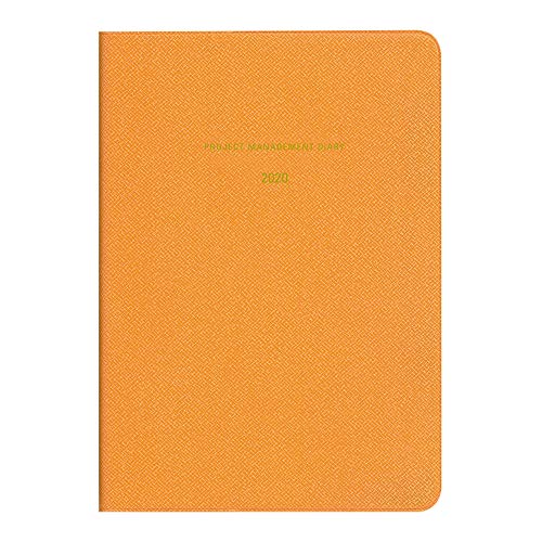 ダイゴー 手帳 2020年 MILL B6 マンスリー ウィークリー Neon オレンジ E7432 2019年 12月始まり