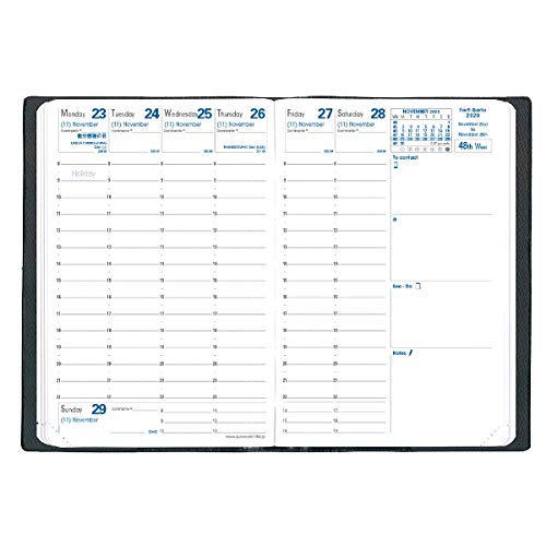 クオバディス ビジネス リフィル 2020年 手帳 ウィークリー qv004rech-pe (2019年 11月始まり)
