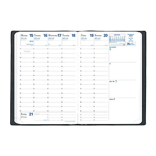 クオバディス 2019年 手帳 4月始まり ビジネス4 リフィル ウィークリー qv663rech-pe