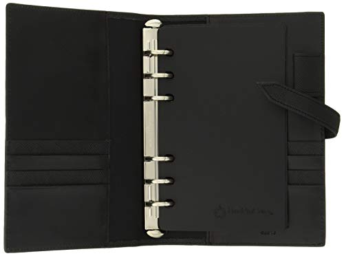 フランクリン・プランナー システム手帳 カラーノブレッサII バインダー コンパクトサイズ ブラック 62613