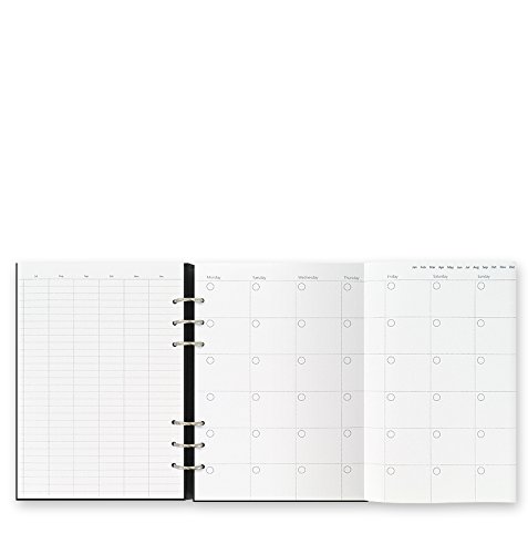 クリップブック レザー調 バインダー A5 Black ファイロファックス filofax バインダー 023611 システム手帳 ダイアリー ノート 〔並行輸入品〕