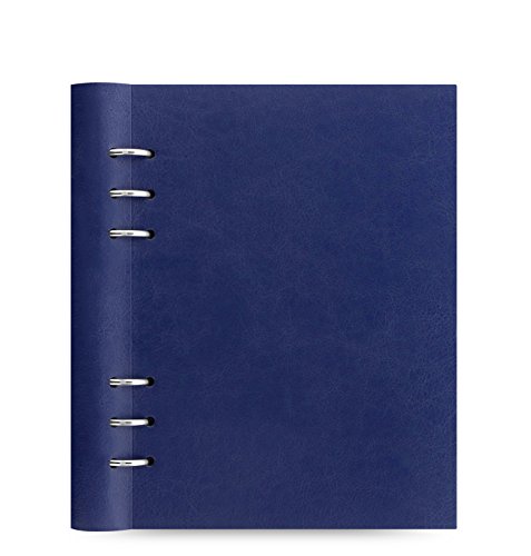 ファイロファックス クリップブック　レザー調　バインダー　A5　Navy　filofax　バインダー　 026018