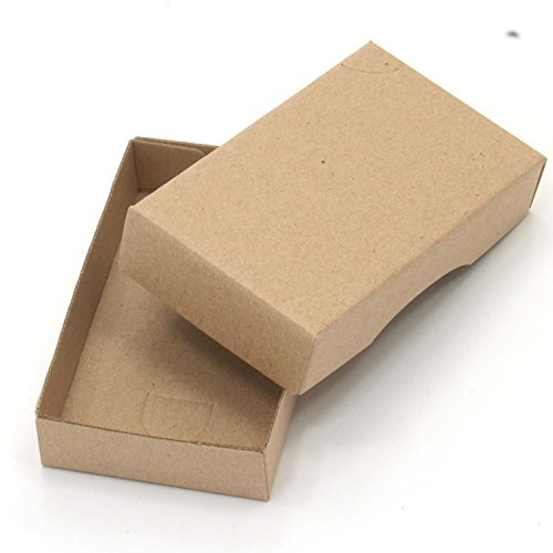クラフト無地 名刺ケース(名刺箱) 紙箱 薄口･中厚用 10箱