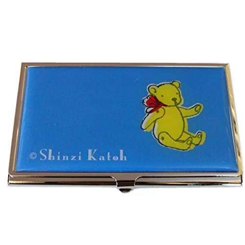 Shinzi Katoh 名刺ケース NC2681 Yellow bear