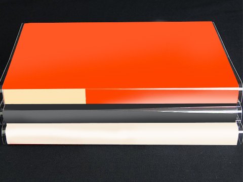 【100枚】透明ブックカバー B6実用書・四六判書籍用 40ミクロン厚（厚口）355x195mm【国産】