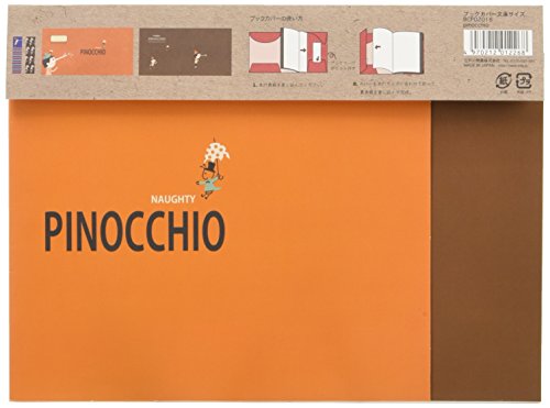 Shinzi Katoh ブックカバー 文庫本サイズ Pinocchio BCP02018