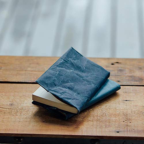 【SIWA｜紙和】Book cover 158x305mm文庫カバー 【Made in Japan(Yamanashi)】【紙製】【p】 お選びください,06Darkblue