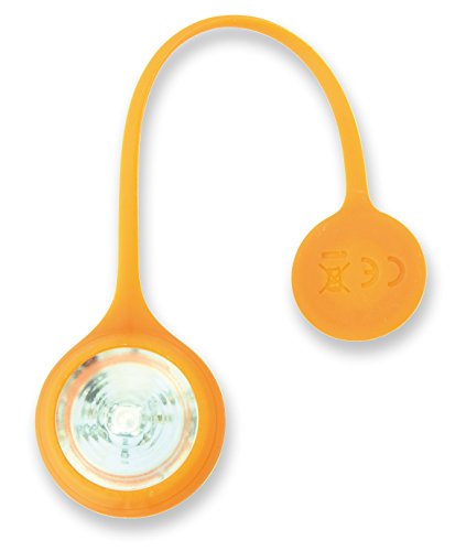 アスカ LED安全ライト SL01O マグネットクリップ式 防滴 オレンジ