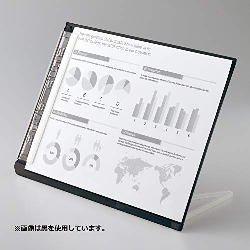 リヒトラブ クリップボード スタンド付き A4 クリヤー A5167-1