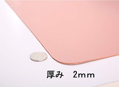Jpan martデスクマット マウスパッド 大型 大判 ゲーミングマウスパッド テーブルマットPUレザー仕上 リバーシブル 80cm×40cm(ピンク＆スカイブルー)