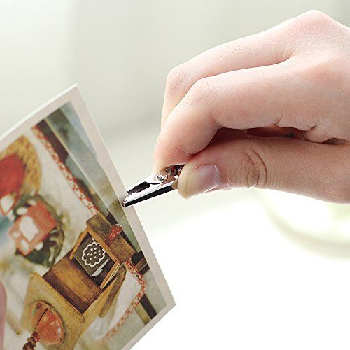 【100本セット】 メモスタンド 用 クリップ メモ ホルダー パーツ 卓上用品 カード 名刺 写真 10.5cm