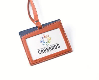 CASSAROS キャサロス IDカ-ドケ-ス キャロットオレンジ CAID-2