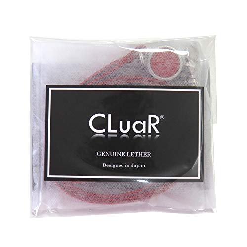 (シールアル) リール付きネックストラップ 単品 リール ストラップ 本革 革 レザー CLuaR-CH (02.ネイビー)