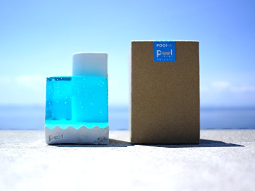 小さな流氷のペンスタンド Pool-A：スノーブルー