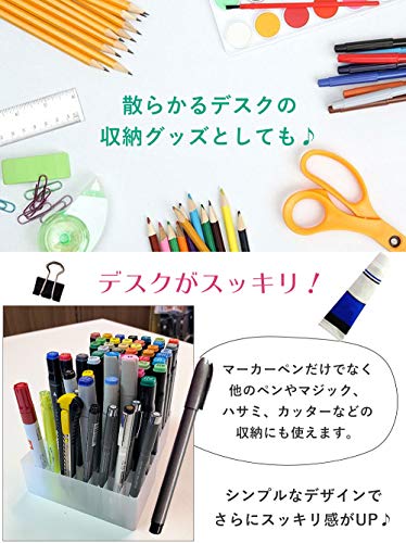 THE PEN for Designer マーカーペン ペンスタンド 2個セット ペン立て ケース ホルダー 多機能 大容量