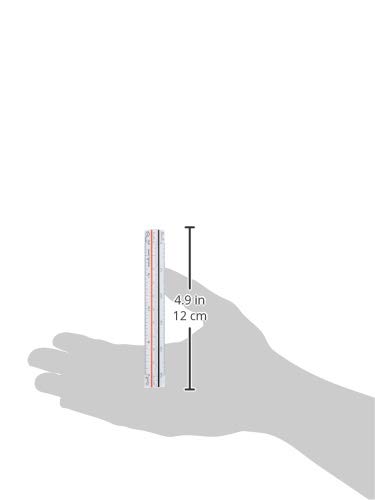 ウチダ 三角スケール ポケット 10cm 1-882-0005