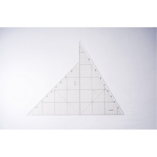 ステッドラー 三角定規 製図 セット レイアウト用 30cm 966 30