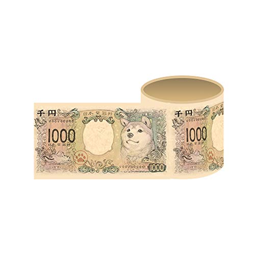 新千円札(柴犬) カスタムテープ(養生テープ)