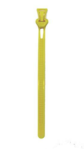 エスジー工業 フリータイ リリースタイプ 長さ100mm 黄色 SG-FF100黄(500本入り)