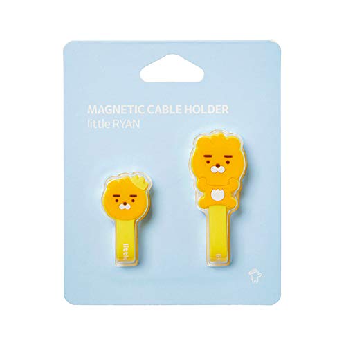 [オフィシャル] カカオフレンズ – リトルライアンマグネチックケーブルホルダー KAKAO FRIENDS - Little Ryan Magnetic Cable Holder