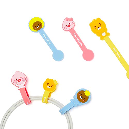 [オフィシャル] カカオフレンズ – リトルアピーチマグネチックケーブルホルダー KAKAO FRIENDS - Little Apeach Magnetic Cable Holder