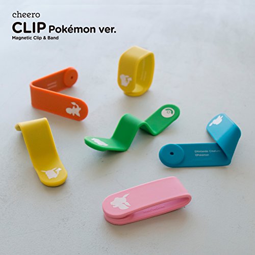 cheero CLIP Pokémon version 万能クリップ (全色セット)