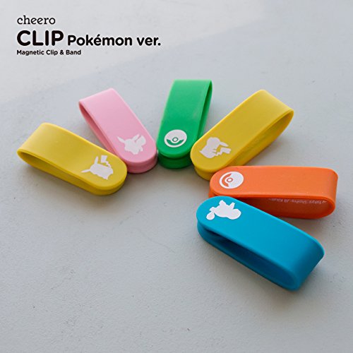 cheero CLIP Pokémon version 万能クリップ (全色セット)