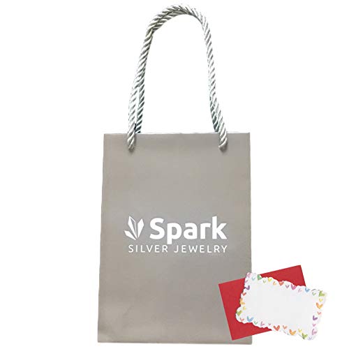 Spark ギフトバッグ 紙袋 手提げ プレゼント クリスマス ギフト バック メッセージ カード 封筒 S ハート