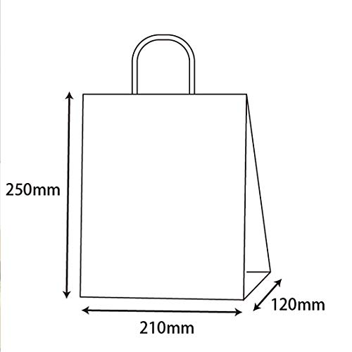 ヘイコー 手提げ紙袋 25CB 21-12 モロッカンP 210×250×マチ120mm 50枚