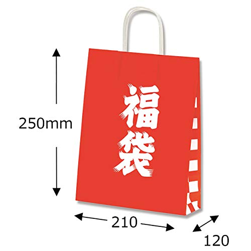 ヘイコー 手提げ紙袋 25CB 21-12 福袋 210×250×マチ120mm 50枚