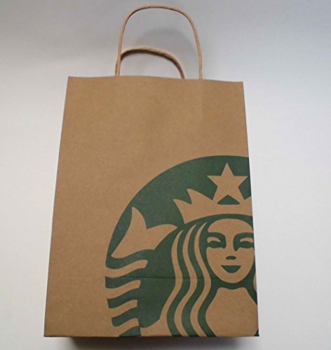 ［スターバックス］STARBUCKS手提げショップ紙袋10枚 (並行輸入品)