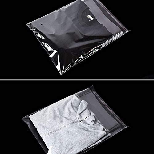 [マローサム] OPP袋 シール付き 透明 クリア 30 × 40 ㎝ (厚さ0.07㎜)