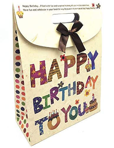 [MARON＆CHOCO]（マロンアンドチョコ） 簡単 ラッピング用品 プレゼント 用 袋 お誕生日 お祝い 紙袋 セット (L×10枚)
