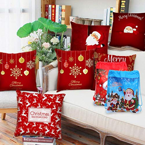 クリスマス ラッピング 巾着袋 ギフトラッピング クリスマス ラッピング袋 プレゼント用 ギフトバッグ クリスマス 12枚 赤 ブルー
