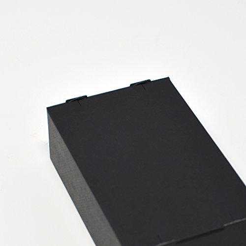 ギフトボックス 名刺箱サイズ 小箱 紙箱 箱 カラー【ブラックブラック】 28mm/10個