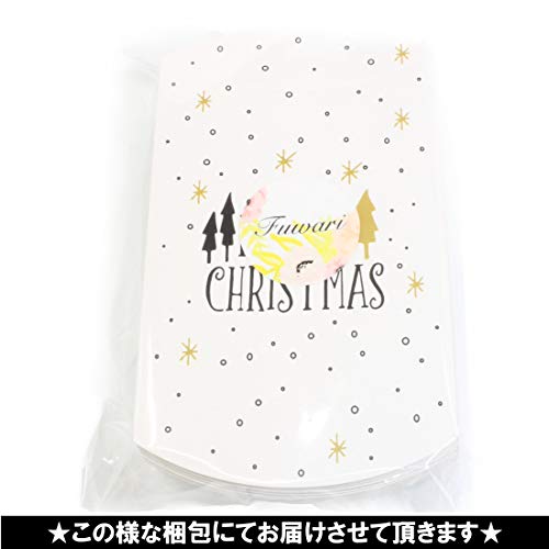 【Fuwari】 クリスマス ピロー型 ギフトボックス ４０枚 SET（４種類×各１０枚 ） プレゼント ギフト 箱 お菓子