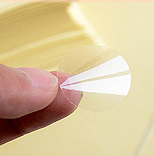 creve 封かんシール 封印シール 円型 丸型 透明 封筒 手紙 2.0cm 20mm 保管場所に困らない超コンパクトシート (200枚)