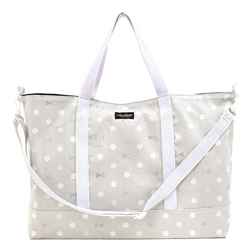 decor PolkaDot マチ付きレッスンバッグ Polka Dot Ribbon