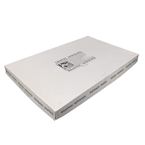 SPICE OF LIFE 包装紙 リバーシブル ラッピングニュースペーパー 60枚セット ウッド 80×54cm 日本製 RPBS5029