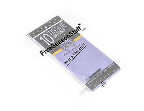 FiveSeasonStuff 50枚 薄葉紙 薄い 包装紙 ラッピング 商品の保護 手作り 66cm x 50cm